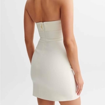Elegant Tube Top Dress for Summer Events and Nights Out
