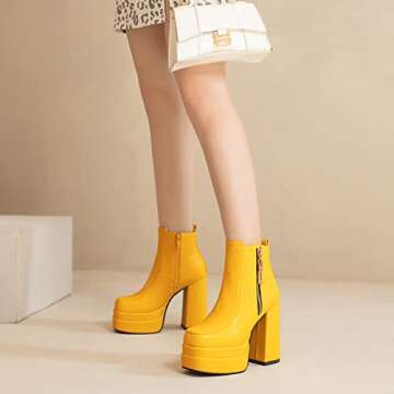 CoceMoce Stylish Heeled Boots for Women - Perfect for Fall