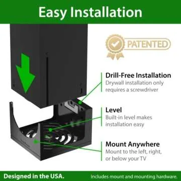 TotalMount Xbox Series X Wall Mount for Safe Gaming Setup