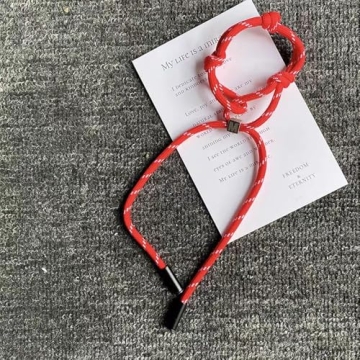 Eartif Adjustable Rope Initial Bracelets for All Ages