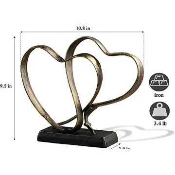 Couples Gift Sculpture for Wedding Anniversaries