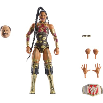 WWE Mattel Elite Collection Action Figure & Accessories | Bianca Belair Wrestlemania Set