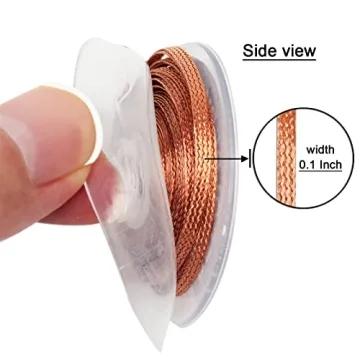 Lesnow 10ft Solder Wick Braid for Easy Desoldering