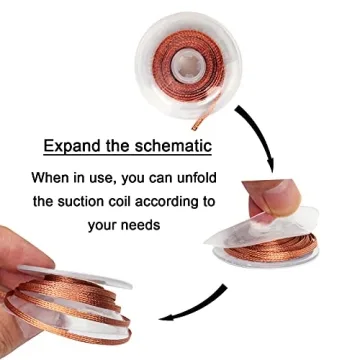 Lesnow 10ft Solder Wick Braid for Easy Desoldering