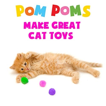 Vibrant 1000 Piece Pom Pom Set for All Crafting Needs