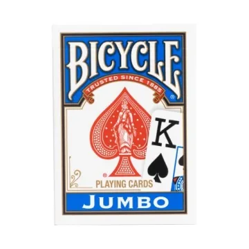 Bicycle Jumbo Index Playing Cards - 2 Pack for Easy Reading
