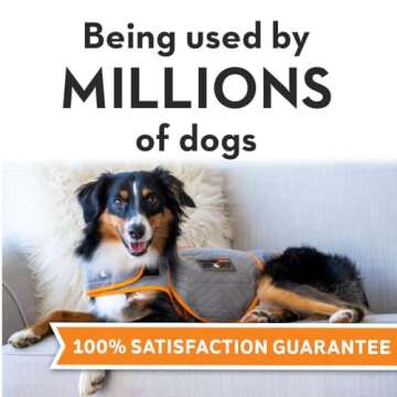 ThunderShirt for Dogs, Large, Platinum Sport - Dog Anxiety Relief Calming Vest