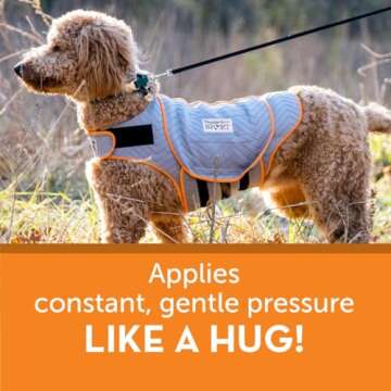 ThunderShirt for Dogs, Large, Platinum Sport - Dog Anxiety Relief Calming Vest