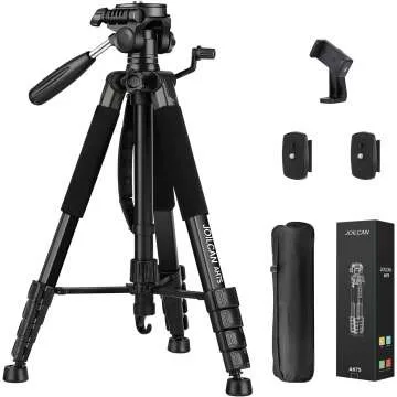 JOILCAN 74" Heavy Duty Tripod for Camera & Phones