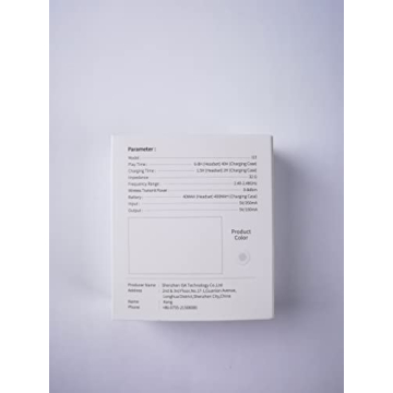 Bluetooth 5.3 Earbuds with 40H Battery & Noise Cancelling