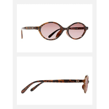 Trendy TIJN Olisa Retro Oval Polarized Sunglasses Design