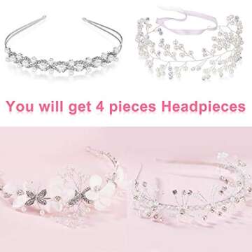 Elegantly Crafted Headpiece Set for Little Girls