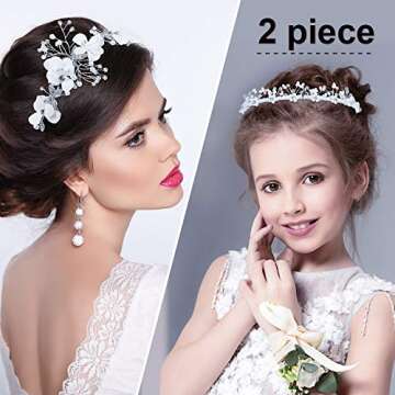 Elegantly Crafted Headpiece Set for Little Girls