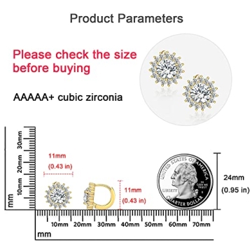 NEOSHOW Gold Huggie Hoop Earrings for Women - Stylish & Gift-Ready