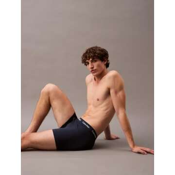 Calvin Klein Men's Cotton Stretch Megapack Boxer Briefs Black (7 Pack), XL