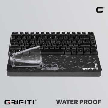 Grifiti Fat Wrist Pad 12" x 4” x 0.75" Inch Keyboard Rest Thick Small Ergonomic Computer Keyboards Hand & Palm Wrists Rests Support Carpal Tunnel Resting Pads Gaming Accessories (Wide 12 x 4 x 0.75)