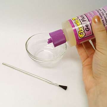 Stellar 21-100-22 Classic Gel Flux - 8 Oz for Electronics