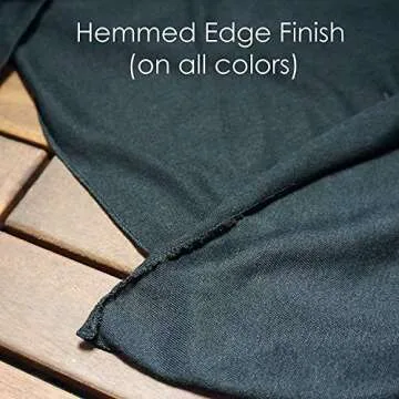 Stretch Head Wraps for Women | Extra Long Jersey Knit Turbans| Soft Cotton African Head wrap Scarf | BLACK HEAD WRAP