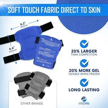 Shin Splint Ice Packs for Efficient Injury Relief and Rehabilitation