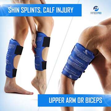 Shin Splint Ice Packs | Hot and Cold Therapy for Relief