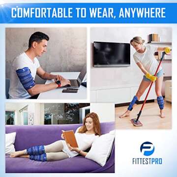 Shin Splint Ice Packs | Hot and Cold Therapy for Relief