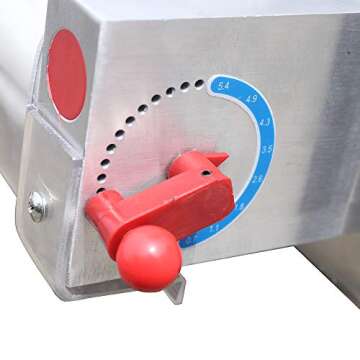 Electric 370W Pizza Dough Sheeter - Commercial Quality