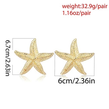 Multicolor Starfish Earrings for Every Occasion
