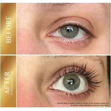 Natural Eyelash Growth Serum for Long, Strong Lashes