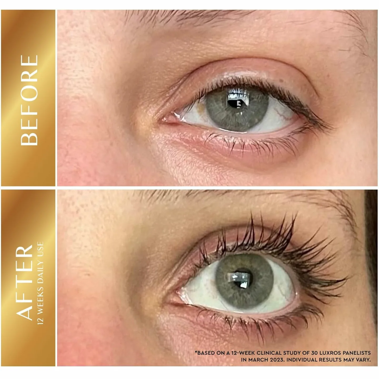 Natural Eyelash Growth Serum for Long, Strong Lashes