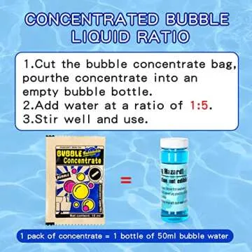 TEMI Bubble Lawn Mower Toy for Kids Aged 1-8