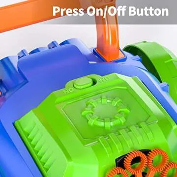 TEMI Bubble Lawn Mower Toy for Kids Aged 1-8