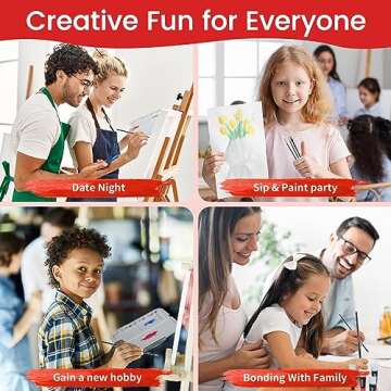 60pcs Watercolor Paint Set for Kids Adults Beginners, Professional Watercolor Paint Kit with Watercolor Paints, 10 Paint Brushes,Art Paper and More Watercolor Painting Supplies for Artists