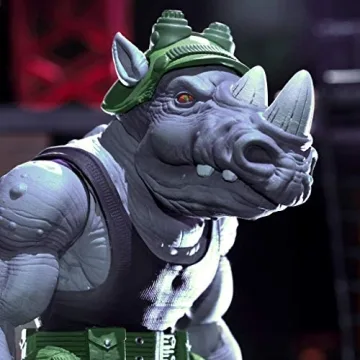 Super7 TMNT Ultimates Rocksteady Action Figure Collectible