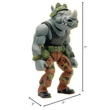 Super7 TMNT Ultimates Rocksteady Action Figure Collectible