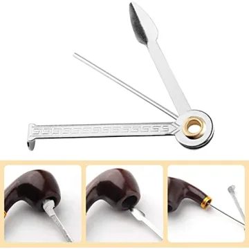 8pcs Stainless Steel Pipe Tool Set for Smokers
