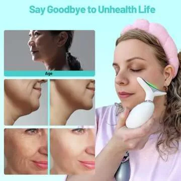 Floverkity Red-Light Massager for Anti-Wrinkles & Beauty