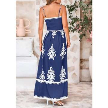 PRETTYGARDEN Summer Floral Sundress for Women 2025