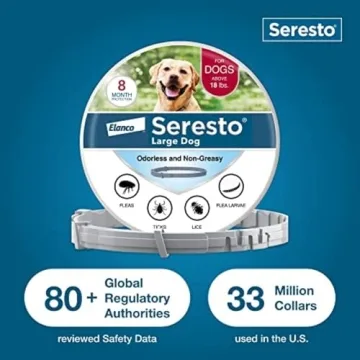 Seresto Large Dog Flea & Tick Prevention Collar - 8 Months Protection