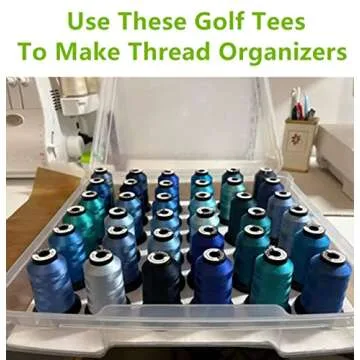 SHKIBY Bamboo Golf Tees 280 Pack - Eco-Friendly Performance