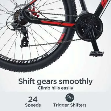 Schwinn Bonafide Mountain Bike - 24-Speed, Durable Design
