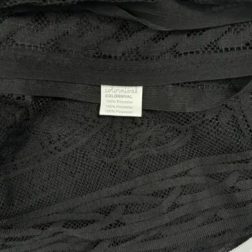 Women’s Lace V-Neck Swimwear Cover-Up Dress - Perfect for Summer