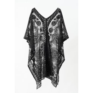 Women’s Lace V-Neck Swimwear Cover-Up Dress - Perfect for Summer