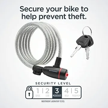 Secure Your Bike with Schwinn Braided Steel Key Lock