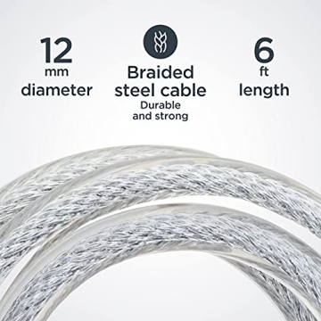 Secure Your Bike with Schwinn Braided Steel Key Lock