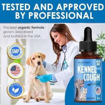 Natural Dog Cough Treatment for Dogs and Cats - 2 Oz