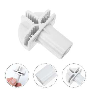 Modular Closet Connectors - 8pcs Durable Plastic Buckles