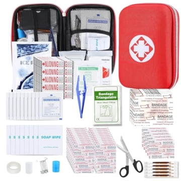 276PCS Comprehensive First Aid Kit for Home, Car, Camping & Hiking