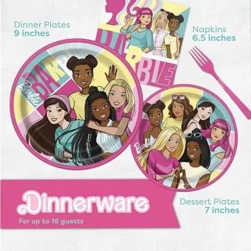 Barbie Party Decorations for 16 - Officially Licensed!