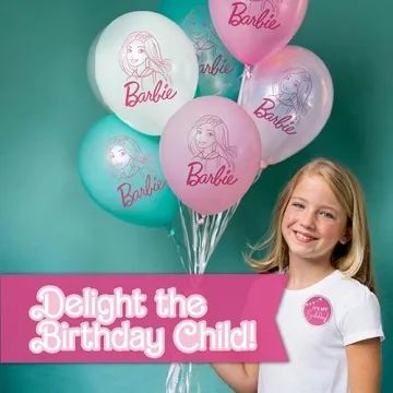Barbie Party Decorations for 16 - Officially Licensed!