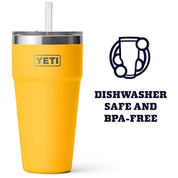 YETI Rambler 26 oz Straw Cup – Vacuum Insulated